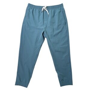 Mens Cove Athletic Pants Joggers Teal Performance Gym Training Casual 36/28